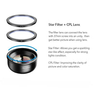 Buy HB100MM 100mm Super Macro 4K HD Lens with CPL & Star Filter for iPhone & Samsung Phones - 100mm Macro Lens at Caseles-Just macro lens, 