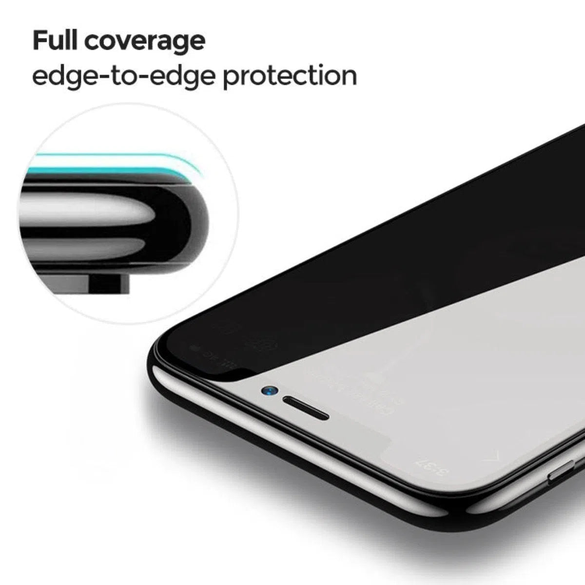 Buy Mobile Phone, Edge to Edge Full Coverage, Anti Spy Tempered Glass Film, HD Clarity, Anti Scratch, 3 Pack Privacy Protector at Caseles-iPhone 16 Pro Max, 