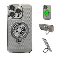 Buy Caseles Electroplating Heat Dissipation，360° Border Coverage，Lightweight Design，iPhone Case -Allen at Caseles-Silver, iPhone 16 Pro Max