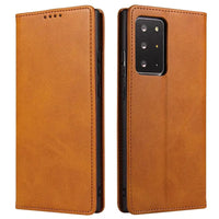 Buy Magnetic Folio Wallet Phone Case, Premium Leather, Credit Card Holder, Magnetic Closure, Flip Kickstand Shockproof Case,Barnett at Caseles-Samsung Galaxy S25 Ultra, Barnett-Coffee