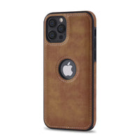 Buy Unique Design Leather Business Phone Case, Anti Slip Scratch Resistant Ultra Slim TPU Bumper Hybrid Protective Cover,Basil at Caseles-iPhone 16 Pro Max, Basil-Brown