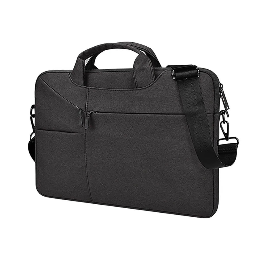 Buy Multifunctional Laptop Sleeve – Waterproof Portable Bag with Shoulder Strap, Fits 14.1-15.6” Laptops, Compatible with MacBook & More - Caseles 360 Protective Laptop Shoulder Bag at Caseles-14.1-15.4 inch, 