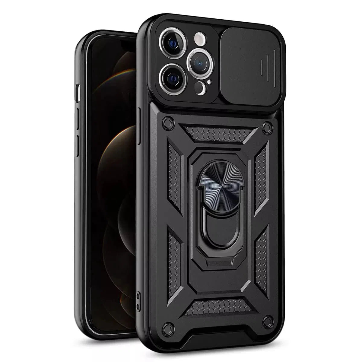 Buy Metal Waterproof Phone Case, with Built in Screen Protector, FullBody Protective Shockproof Heavy Duty Rugged Defender Cover,Callum at Caseles-iPhone 16 Pro Max, Callum-Black