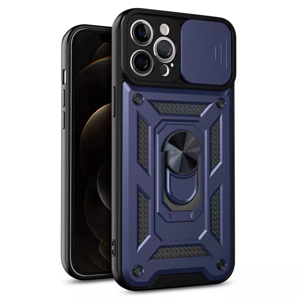 Buy Metal Waterproof Phone Case, with Built in Screen Protector, FullBody Protective Shockproof Heavy Duty Rugged Defender Cover,Callum at Caseles-iPhone 16 Pro Max, Callum-Black