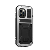 Buy Classic Full Body Metal Armor Phone Case, with Screen Protector, Heavy Duty Defender Shockproof Case,Hubert at Caseles-iPhone 16 Pro Max, 