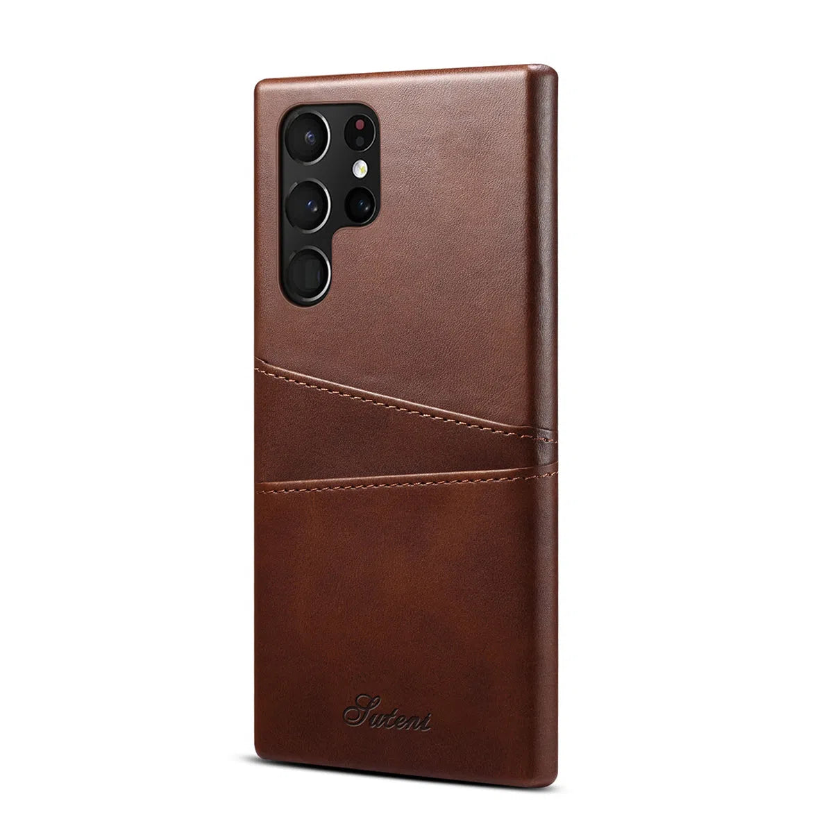 Buy Compatible with iPhone Case Wallet with Credit Card Holder, Premium Leather Lightweight Protective Cover for iPhone,Kewell at Caseles-Samsung Galaxy S25 Ultra, Kewell-Brown