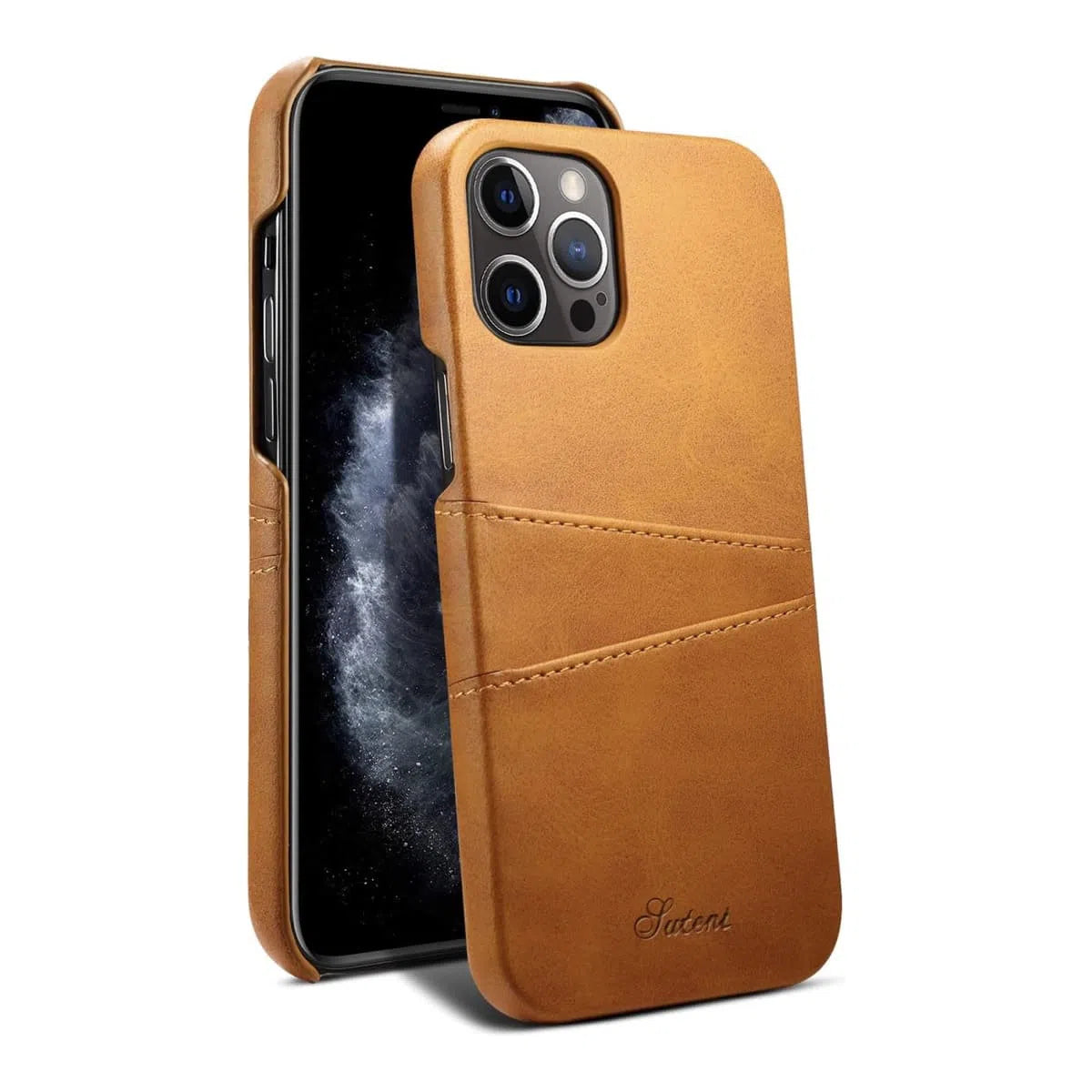 Buy Compatible with iPhone Case Wallet with Credit Card Holder, Premium Leather Lightweight Protective Cover for iPhone,Kewell at Caseles-iPhone 16 Pro Max, Kewell-Brown