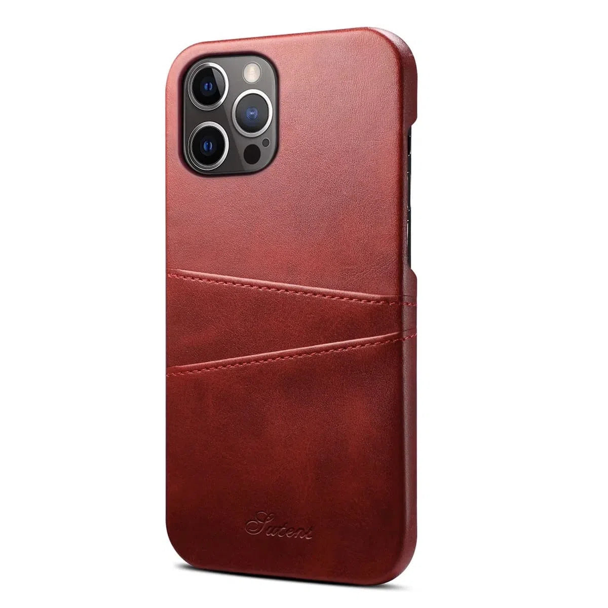 Buy Compatible with iPhone Case Wallet with Credit Card Holder, Premium Leather Lightweight Protective Cover for iPhone,Kewell at Caseles-iPhone 16 Pro Max, Kewell-Red