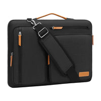 Buy Multifunctional Laptop Sleeve – Waterproof Portable Bag with Shoulder Strap, Fits 13-15.6” Laptops, Compatible with MacBook & More - Caseles 360 Protective Laptop Shoulder Bag at Caseles-17.3 inch, 