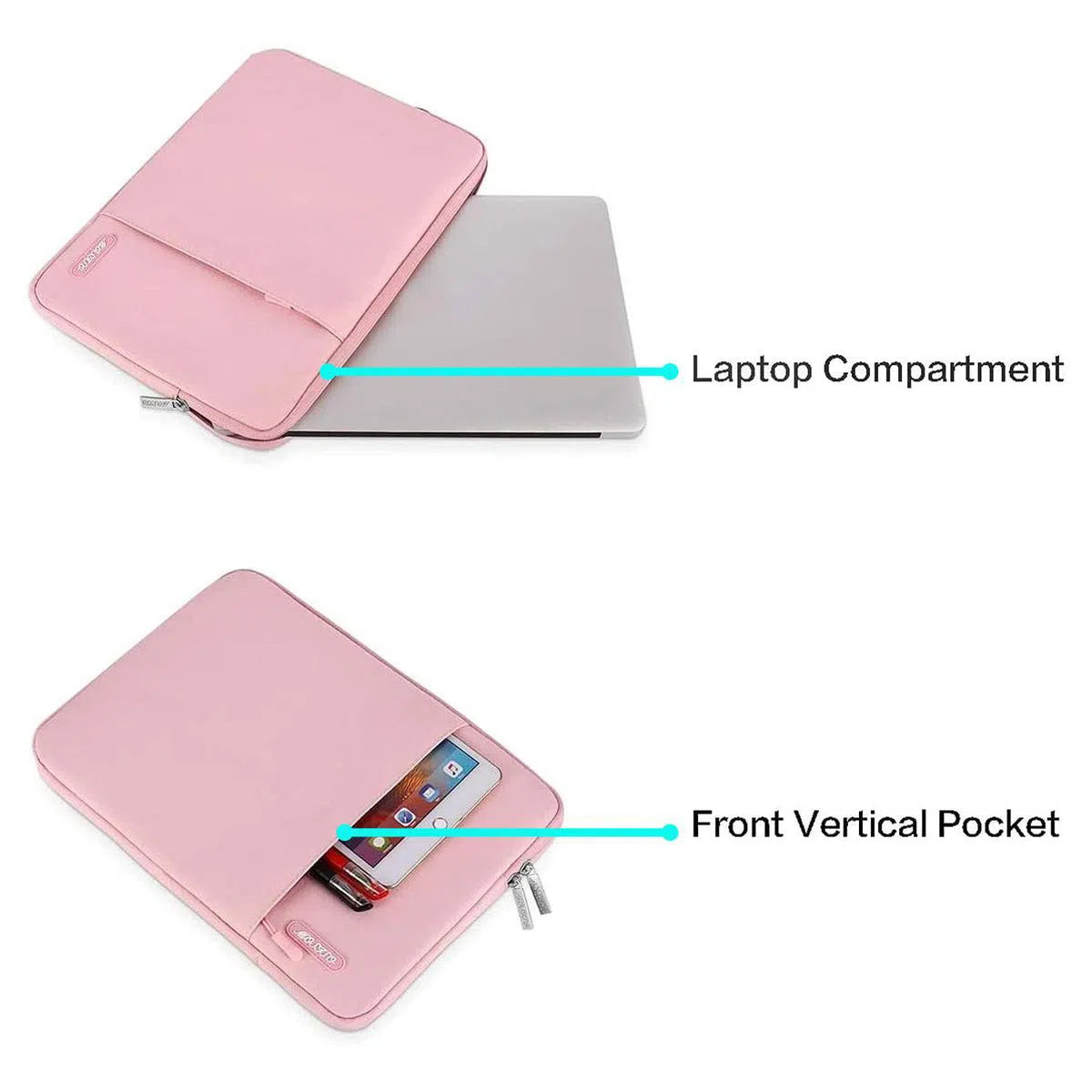 Buy CASELES Laptop Sleeve, 13-18.5 Inch, Compatible with MacBook, HP, Dell, ASUS, Lenovo, Vertical Polyester Bag with Pocket - LAPTOP SLEEVE at Caseles-13 inch, 