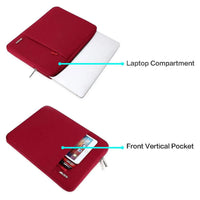 Buy CASELES Laptop Sleeve, 13-18.5 Inch, Compatible with MacBook, HP, Dell, ASUS, Lenovo, Vertical Polyester Bag with Pocket - LAPTOP SLEEVE at Caseles-13 inch, 