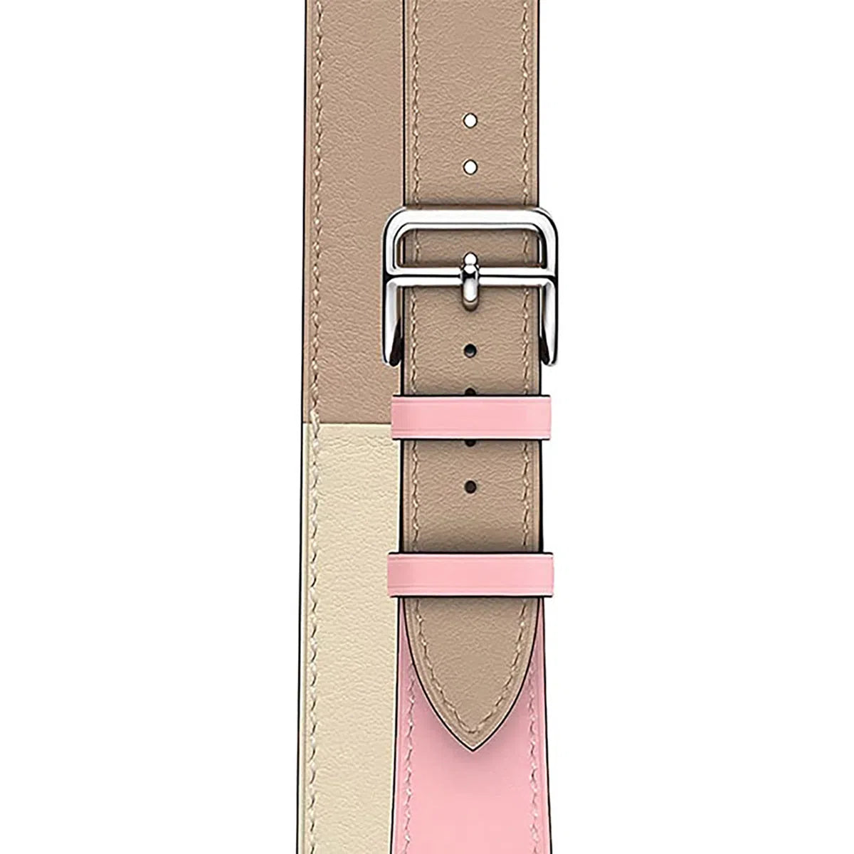 Buy Classic Genuine Leather for Apple Watch, Compatible with iWatch band Series 10/9/8/7/6/5/4/3/2/1/Ultra/SE, Men and Women-38mm/40mm/41mm/42mm-Series10, Band02-Pink