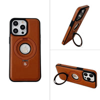 Buy Classic Leather Phone Case, Support MagSafe Wireless Charging, Premium Leather,iPhone Case - MATEO at Caseles-iPhone 16 Pro Max, Mateo-Brown