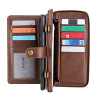 Buy Classic Crossbody Detachable Magnetic Wallet Phone Case, High Capacity with Strap - MILAN at Caseles-Samsung Galaxy A56 5G, Milan-Brown