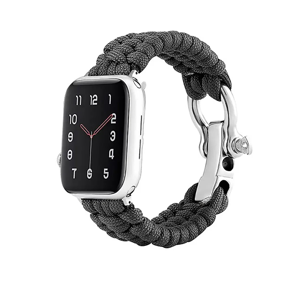 Buy Outdoor Sports For Apple Watch, Compatible with iWatch SE Series 8/7/6/5/4/3/2/1/Ultra/Sport Edition, Men and Women - OUTDOOR PARACORD BAND at Caseles-38mm/40mm/41mm, OPBand-Gray