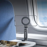 Buy 360° Rotating Magnetic Car Phone Holder, Retractable Mount for iPhone & More - Portable Magnetic Phone Holder at Caseles-Silver, 