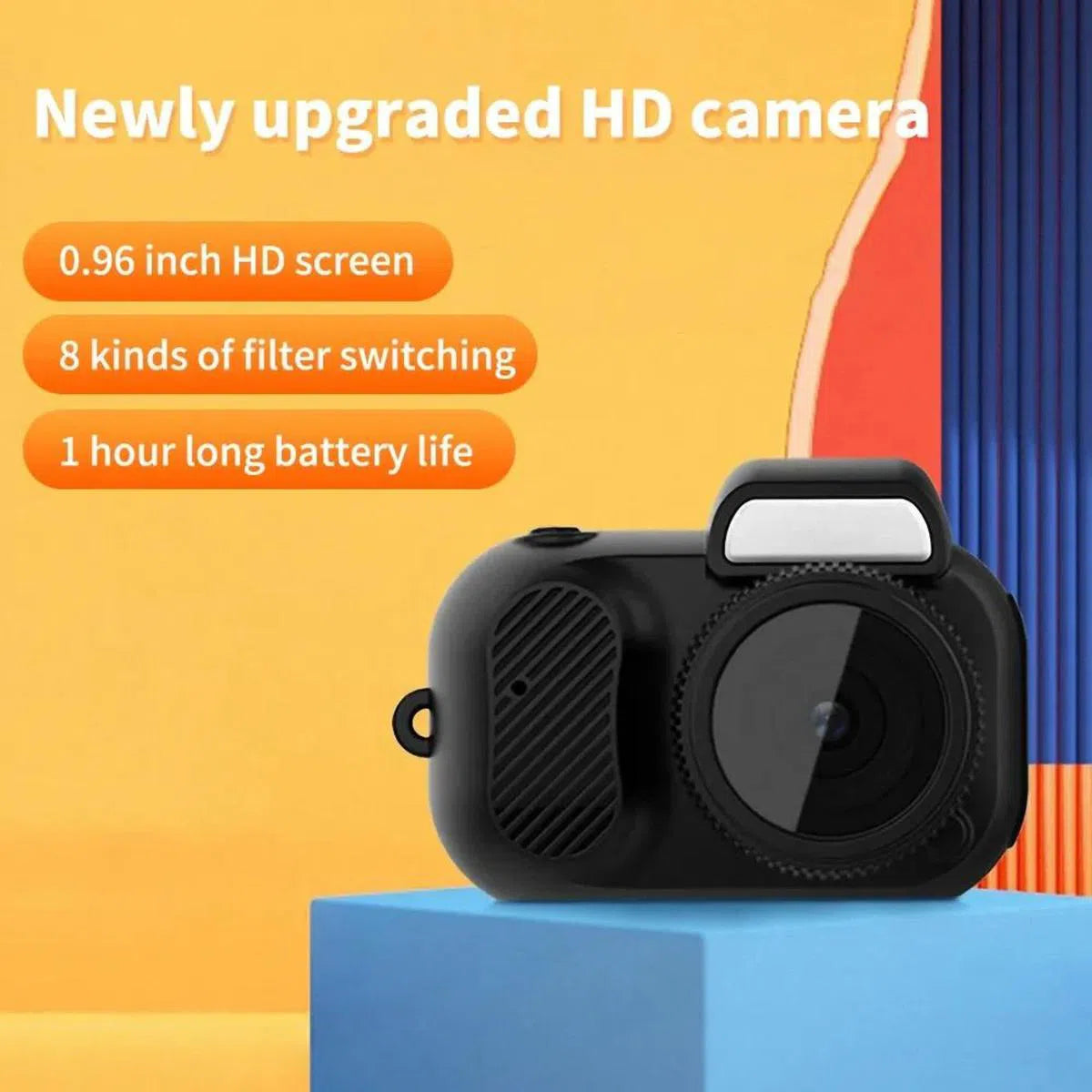 Buy Retro Mini Camera with Screen, 1080p HD, Ultra-Portable, Indoor & Outdoor Video Recorder - Portable Mini Camera at Caseles-1x, 