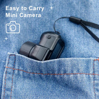 Buy Retro Mini Camera with Screen, 1080p HD, Ultra-Portable, Indoor & Outdoor Video Recorder - Portable Mini Camera at Caseles-1x, 