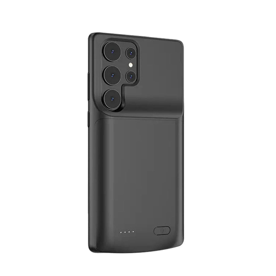 Buy Classic Battery Phone Case, Portable Charging Case, Support Wired Headphone, Ultra Slim Portable Rechargeable Battery Pack Charging - POWER CASE at Caseles-iPhone 16 Pro Max, 