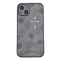 Buy Cross Design, Thickened Anti-fall Phone Case - SAMUEL at Caseles-iPhone 16 Pro Max, Gray